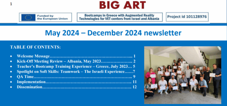 Big Art Newsletter May – December 2024