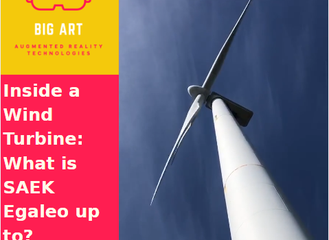 SAEK Egaleo Develops a 3D Digital Twin of a Wind Turbine